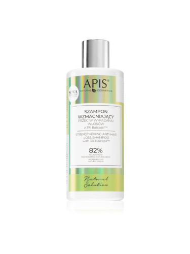 Apis Natural Cosmetics Natural Solution 3% Baicapil укрепващ шампоан против косопад 300 мл.