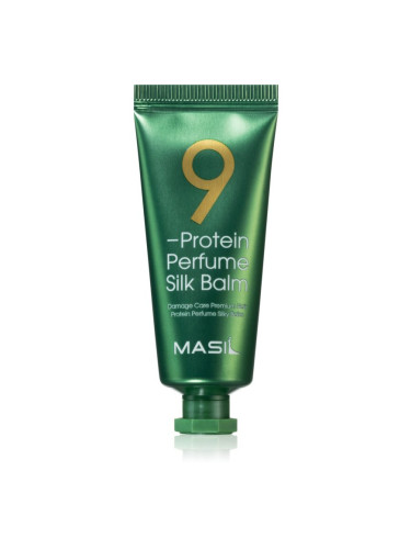 MASIL 9 Protein Perfume Silk Balm регенерираща грижа без изплакване за коса, изложена на високи температури 20 мл.