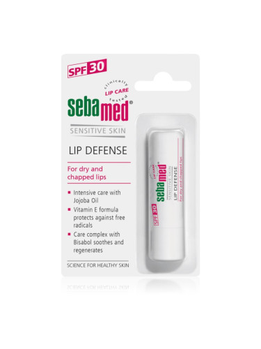 Sebamed Face Care регенериращ балсам за устни с UVA и UVB филтри 4,8 гр.