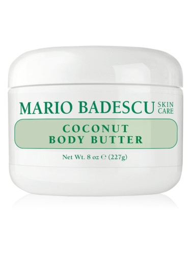 Mario Badescu Coconut Body Butter дълбоко хидратиращо масло за тяло с кокос 227 гр.
