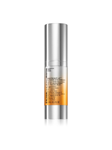 Peter Thomas Roth Potent-C Power Eye Cream хидратиращ крем за очи против отоци и тъмни кръгове 15 мл.