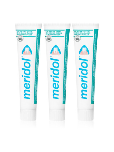 Meridol Gum Protection паста за зъби подпомага възстановяването на раздразнени венци 3 x 75 мл.
