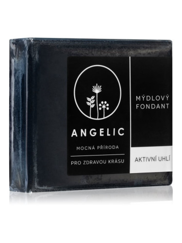 Angelic Soap fondant Active Charcoal детоксикиращ сапун 105 гр.