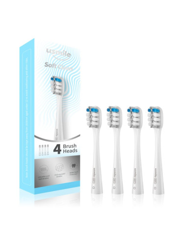 USMILE Soft Clean резервни глави за четка за зъби 4 бр.