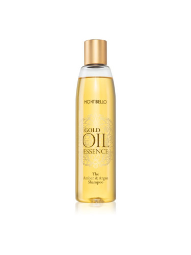 Montibello Gold Oil Amber & Argan Shampoo подхранващ шампоан за всички видове коса 250 мл.