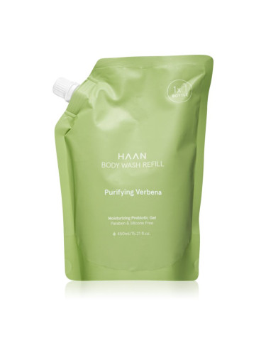 HAAN Body Wash Purifying Verbena почистващ душ гел пълнител 450 мл.