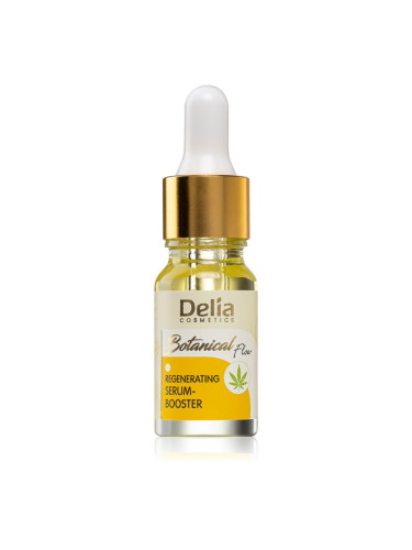 Delia Cosmetics Botanical Flow Hemp Oil регенериращ серум за суха до чувствителна кожа 10 мл.
