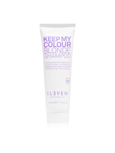 Eleven Australia Keep My Colour Blonde Shampoo шампоан за руса коса 50 мл.