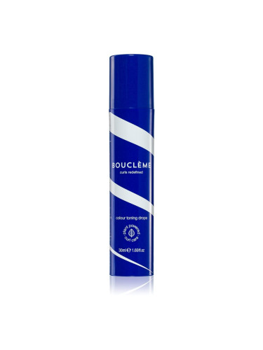 Bouclème Curl Colour Toning Drops лек тониращ флуид за блонд коса и коса с кичури 30 мл.