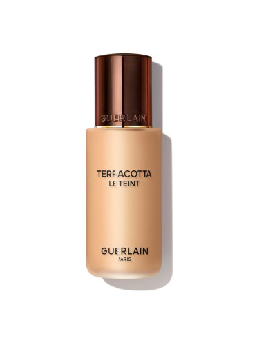 GUERLAIN Terracotta Le Teint течен фон дьо тен за естествен вид цвят 4W Warm 35 мл.