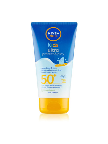 Nivea Sun Protect & Play слънцезащитен крем за деца SPF 50+ 150 мл.