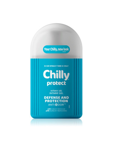 Chilly Protect гел за интимна хигиена с дозатор 200 мл.