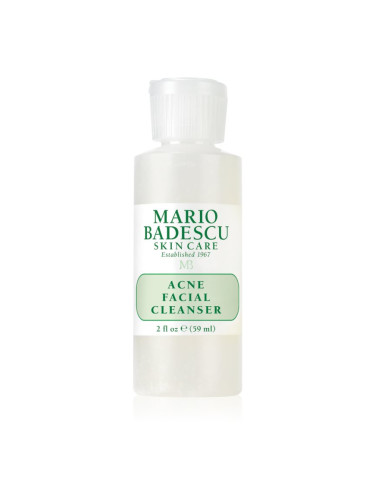 Mario Badescu Acne Facial Cleanser почистващ гел  за мазна кожа склонна към акне 59 мл.