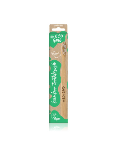 The Eco Gang Bamboo Toothbrush soft четка за зъби софт 1 бр.