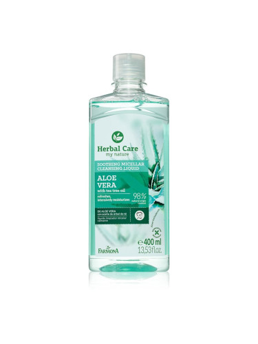 Farmona Herbal Care Aloe Vera успокояваща мицеларна вода 400 мл.