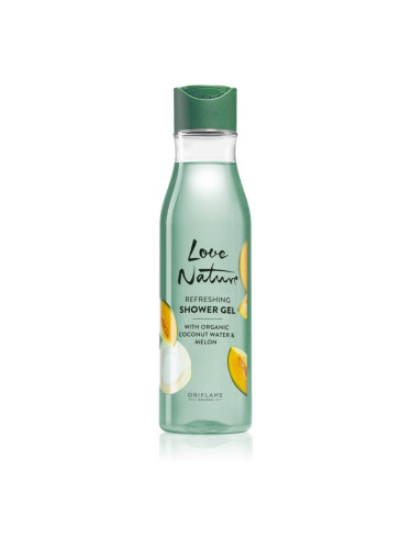 Oriflame Love Nature Coconut Water & Melon освежаващ душ гел 250 мл.