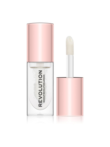 Makeup Revolution Pout Bomb блясък за устни за по-голям обем със силен гланц цвят Glaze 4.6 мл.