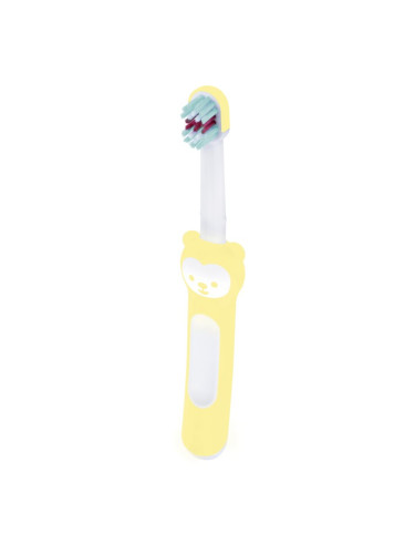 MAM Baby’s Brush четка за зъби за деца 6m+ Yellow 1 бр.