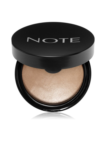 Note Cosmetique Baked Powder озаряваща печена пудра цвят 01 Stardust 10 гр.