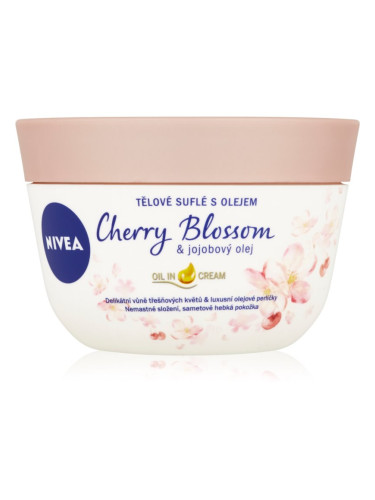 Nivea Cherry Blossom & Jojoba Oil суфле за тяло 200 мл.