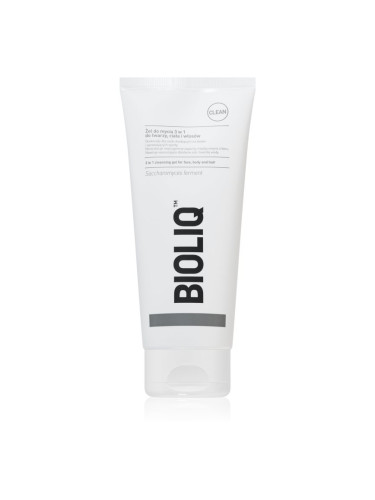 Bioliq Clean почистващ гел 3 в 1 за лице, тяло и коса 180 мл.