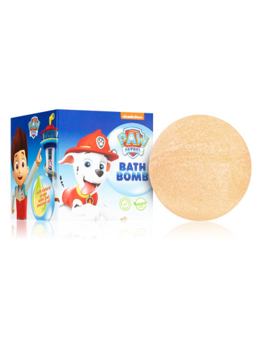 Nickelodeon Paw Patrol Bath Bomb бомбичка за вана за деца Mango 165 гр.