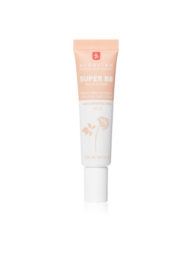 Erborian Super BB Covering Care-Cream ВВ крем за безупречен изравнен тен на кожата малка опаковка цвят Clair 15 мл.