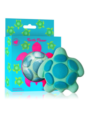 I Heart Revolution Bath Fizzer Turtle бомбичка за вана с аромат Citrus & Green apple 110 гр.