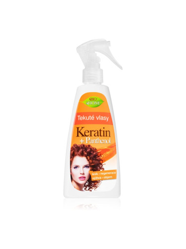 Bione Cosmetics Keratin + Panthenol регенерираща грижа без изплакване За коса 260 мл.
