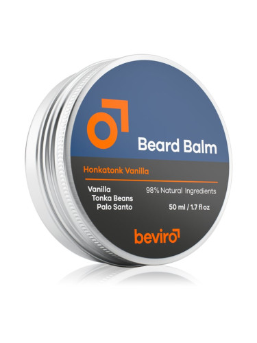 Beviro Honkatonk Vanilla Beard Balm балсам за брада 50 мл.