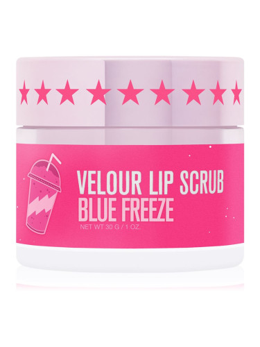 Jeffree Star Cosmetics Velour Lip Scrub захарен пилинг за устни Blue Freeze 30 гр.