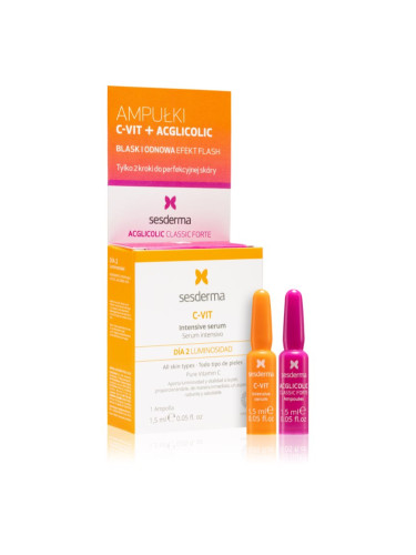Sesderma C-Vit + Aglicolic Classic Forte изгодна опаковка за жени