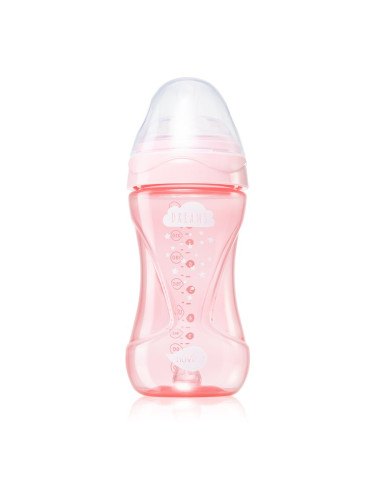 Nuvita Cool Bottle 3m+ бебешко шише Light pink 250 мл.