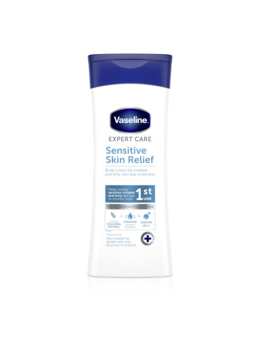 Vaseline Sensitive Skin Relief хидратиращо мялко за тяло за суха и сърбяща кожа 400 мл.