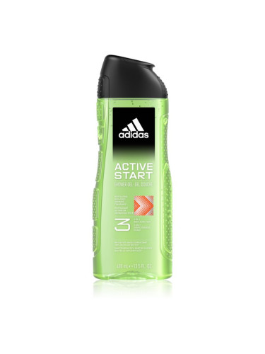 Adidas 3 Active Start душ гел за мъже 400 мл.