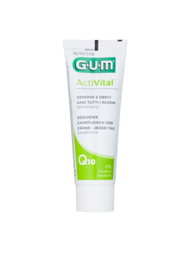 G.U.M Activital Q10 паста за цялостна защита на зъби и свеж дъх 75 мл.