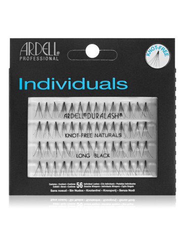 Ardell Individuals лепящи снопчета мигли без възли Long Black 56 бр.