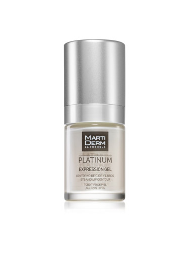 MartiDerm Platinum Expression продукт, попълващ бръчките в зоната около очите и устните 15 мл.