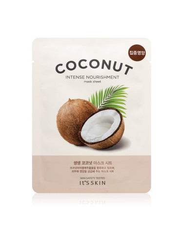 It´s Skin The Fresh Mask Coconut платнена маска с силно хидратиращ и подхранващ ефект 18 гр.