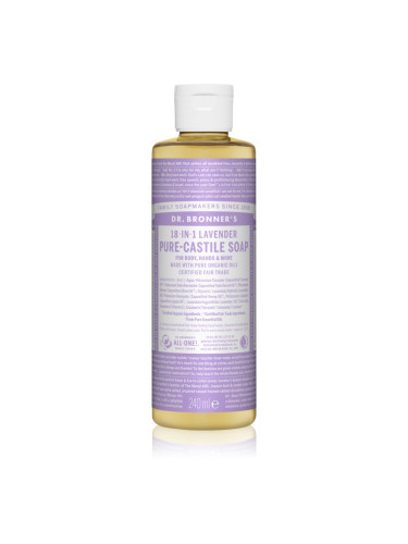 Dr. Bronner’s Lavender течен универсален сапун 240 мл.