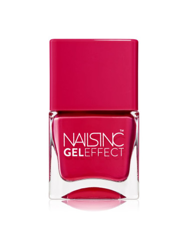 Nails Inc. Gel Effect лак за нокти с гел ефект цвят Covent Garden Place 14 мл.