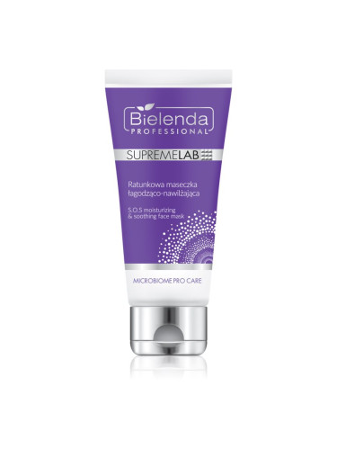 Bielenda Professional Supremelab Microbiome Pro Care успокояваща маска 70 мл.