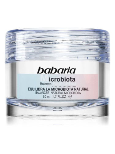 Babaria Microbiota Balance хидратиращ крем за чувствителна кожа с пребиотици 50 мл.