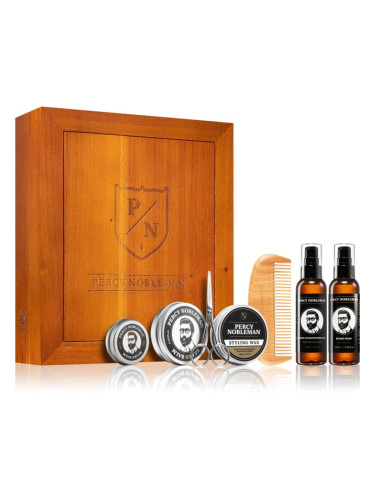 Percy Nobleman Ultimate Grooming Box подаръчен комплект (за брадата)