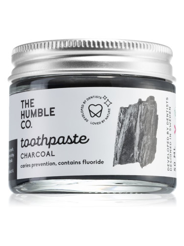 The Humble Co. Natural Toothpaste Charcoal натурална паста за зъби Charcoal 50 мл.