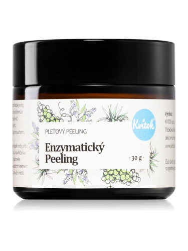 Kvitok Enzymatic peeling пилинг за лице за чувствителна кожа на лицето 30 мл.