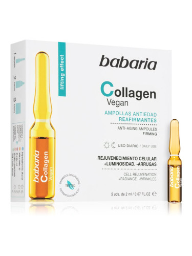 Babaria Collagen концентриран серум против признаците на стареене на кожата в ампули 5x2 мл.