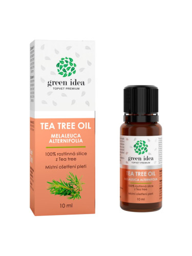 Green Idea Tea Tree Oil 100% есенциално масло за локално лечение 10 мл.