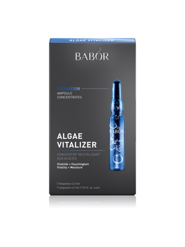 BABOR Ampoule Concentrates Algae Vitalizer ревитализиращ серум за лице с хидратиращ ефект 7x2 мл.