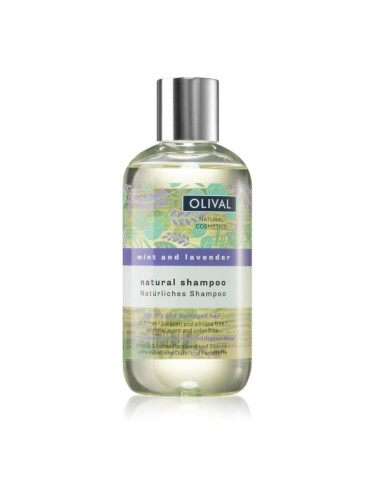 Olival Natural Mint and Lavender натурален шампоан за суха и увредена коса 250 мл.